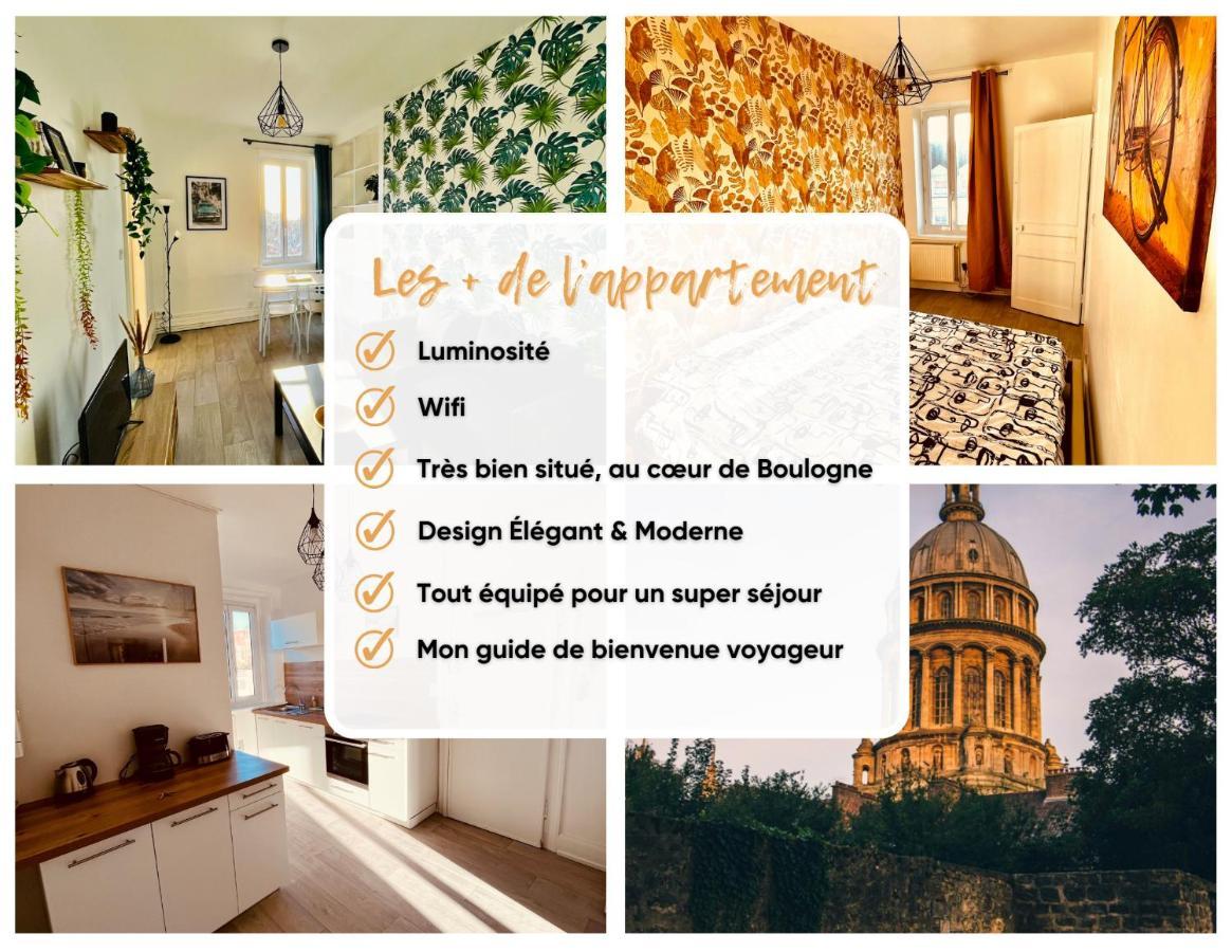 Le Dernier Sou - Proche Vieille Ville - Cosy & Lumineux Boulogne-sur-Mer Extérieur photo